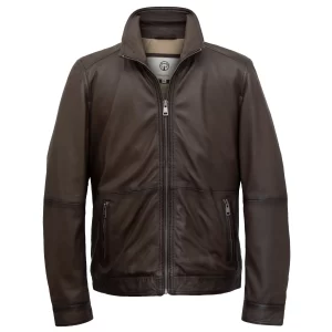 Maxwell Brown Leather Jacket-04