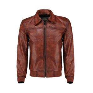 Boyd's Rust Bomber Leather Jacket-01